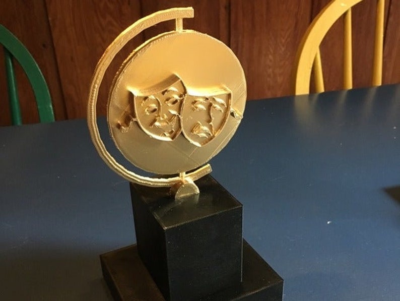 Theater Award / Theater Trophy / Drama Award / Comedy Award / Etsy