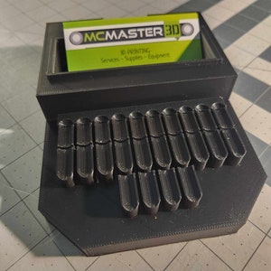 Stenographer / court reporter business card holder