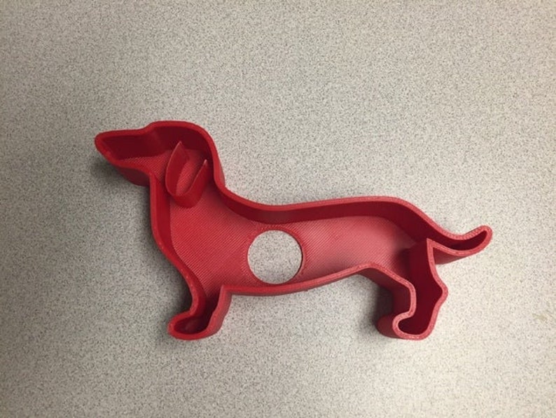 Dachshund Cookie Cutter / Dog Treat Cutter / 3D Printed Etsy