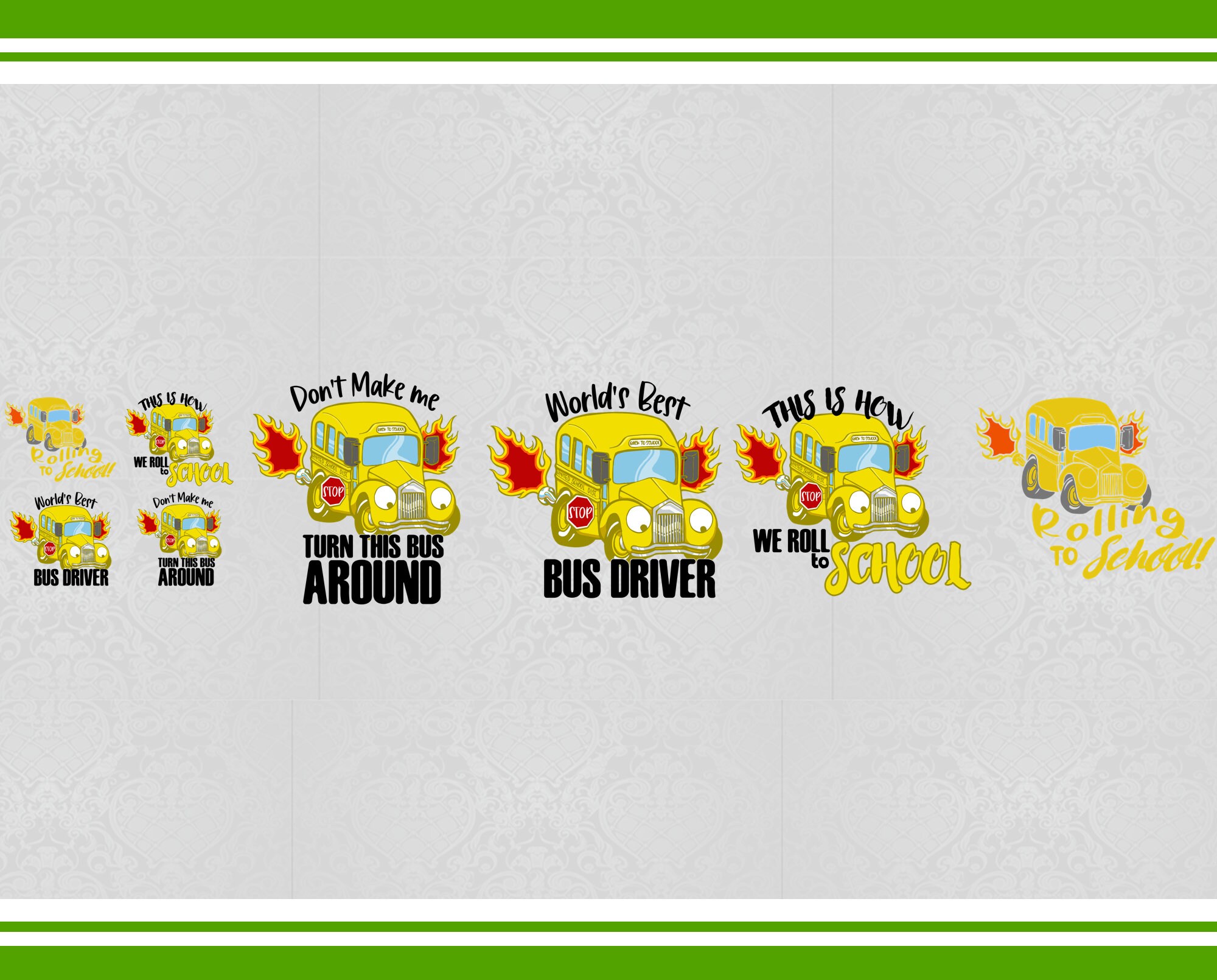 School Bus Cut Files School Bus Clip Art Png File Svg | Etsy
