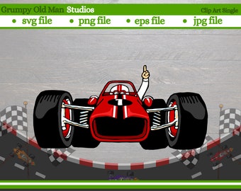 vista frontale clip art auto da corsa clipart di auto da corsa di Formula 1 indy 500 auto da corsa file svg Eps file File png download digitale