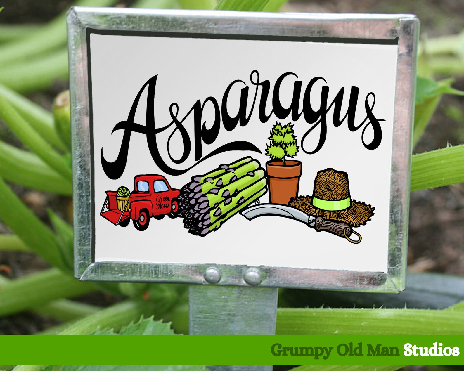 Vegetable Garden Labels Clip Art Pack Plant Labels Garden Etsy