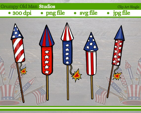 Red PNG File Independence Day Design EPS White and Boom Rocket