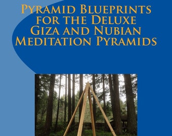 ギザとヌビアの瞑想ピラミッドデラックス版のためのピラミッド設計図