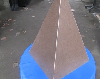 Pyramid: The Jumbo Nubian Hardboard Pyramid