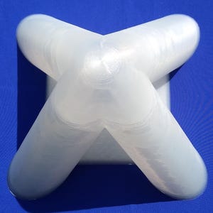 1.25" Equilateral PVC Pyramid Apex Connector