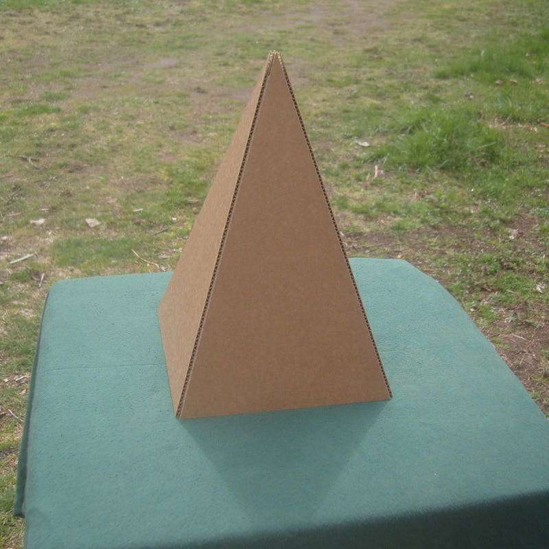 Customer Pyramid Chart Cardboard Pyramids - Etsy