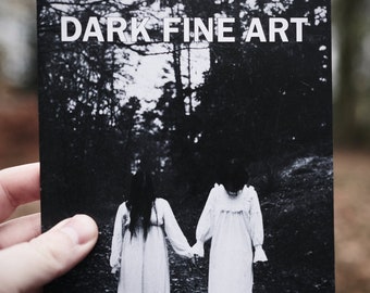 Dark Fine Art Photozine - limited edition - 48 pages - nature, mystical, pagan, horror, Edgar Allan Poe, scary, magazine, fanzine,