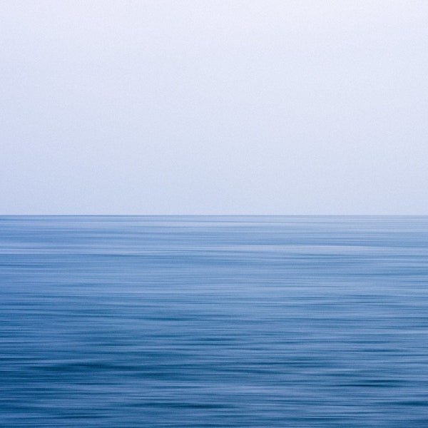 Il Mare II - Fine Art Print sur papier Hahnemühle - Mer, Lac, Océan, Eau, Minimal, Abstrait, Fine Art, Art Print, Minimaliste