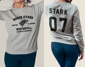 Stark 07 game of thrones Sweatshirt #J