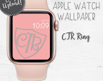 Apple Watch Face CTR Ring LDS Wählen Sie das Richtige Wallpaper Heimkehr Geschenk für Missionar Taufe Geschenk für ihr Geburtstagsgeschenk für Frau