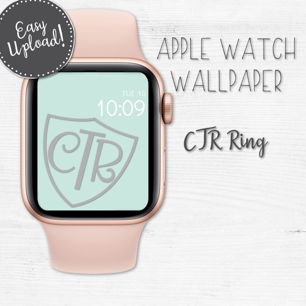 Apple Watch Face CTR Ring LDS Choose the Right Wallpaper Homecoming Gift for Missionary Baptism Gift for her Birthday gift for woman