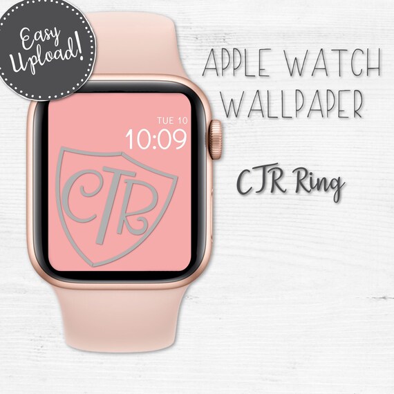 Apple Watch Face Ctr Ring Lds Choose The Right Wallpaper Etsy