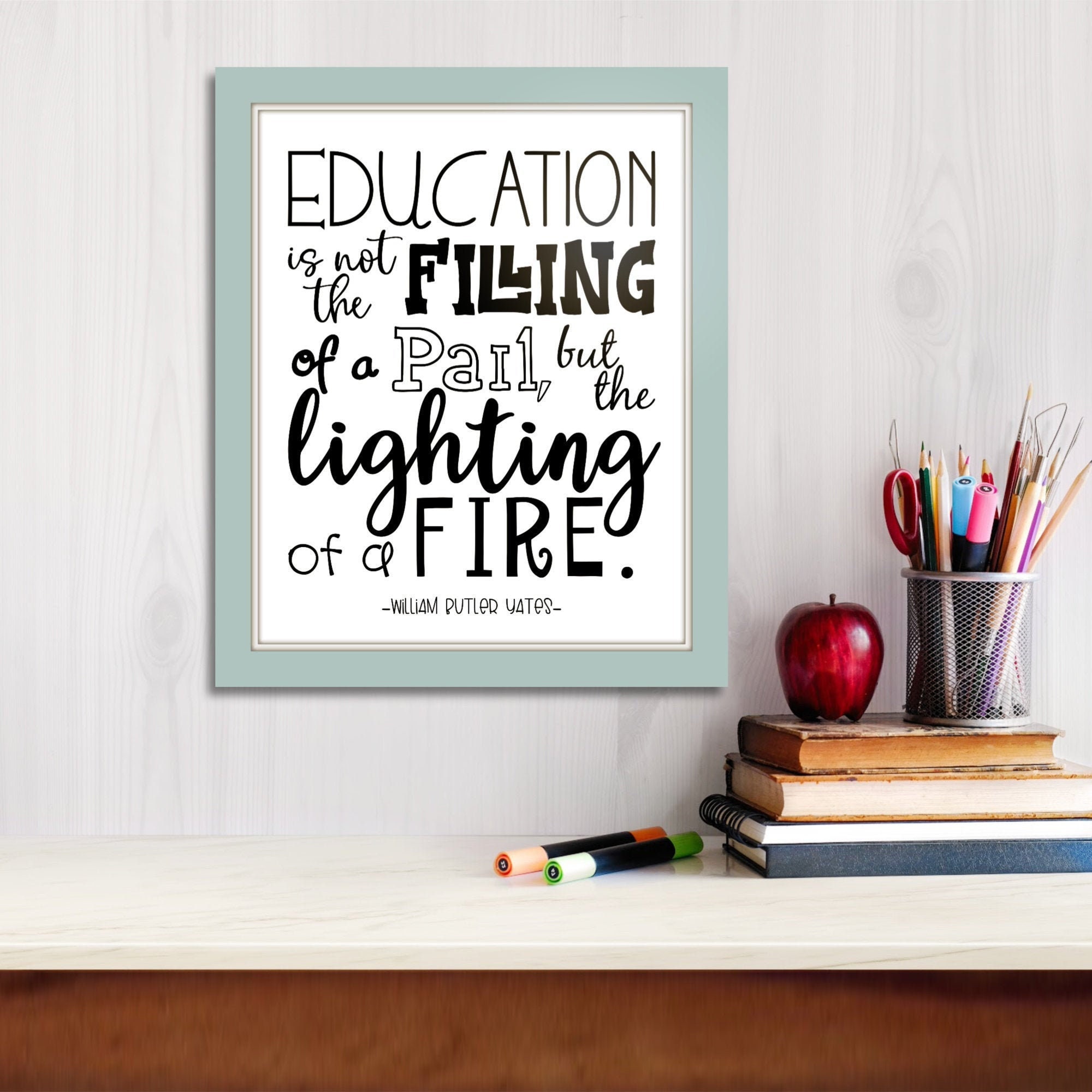 Printable Teacher Quote Education Is Back to School Gift for - Etsy