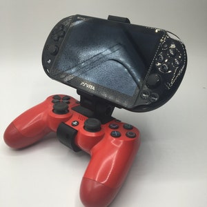 3D Printed Adjustable Playstation Vita 2000 Dual Shock 4