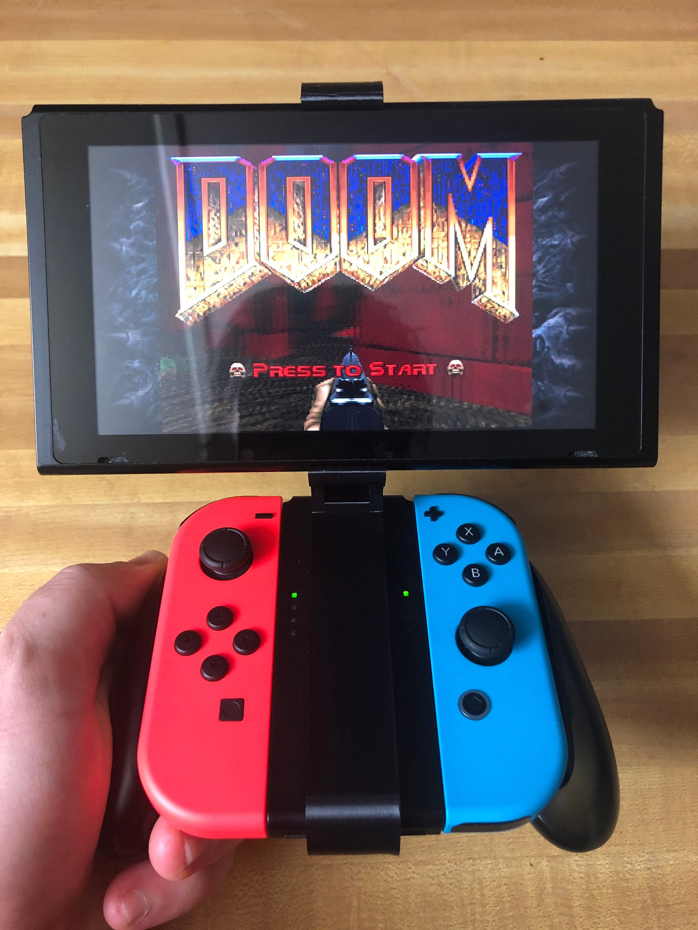 3D Printed Nintendo Switch Joy-con Comfort Grip Clip Mount - Etsy