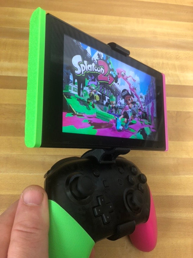 3D Printed Nintendo Switch Pro Controller Clip Mount / Switch Etsy