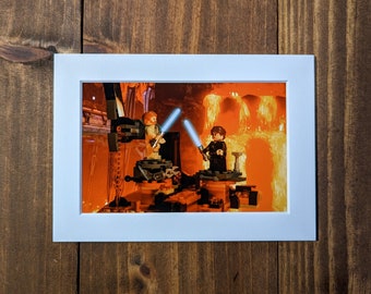 The High Ground - Revenge of the Sith - 5x7 Art Print - Toy Photography