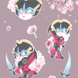 Sakura Windblade stickers