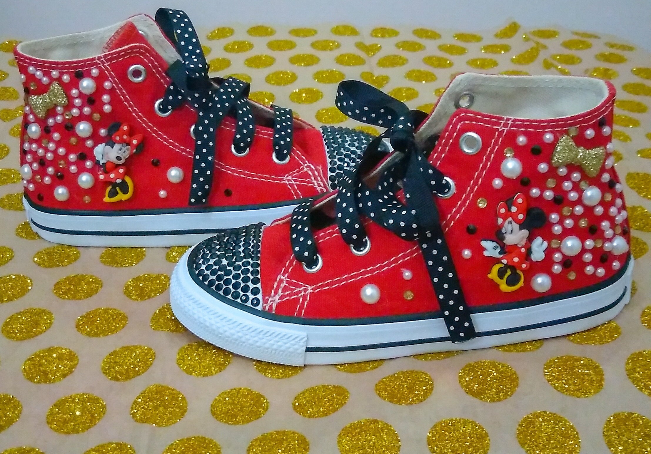 minnie mouse chuck taylors