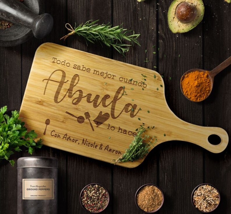 Spanish Abuela Gift Mexican Mom Grandma Mothers Day Gift Etsy