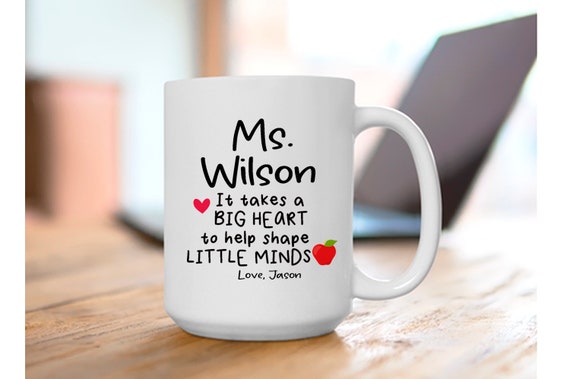 Custom mug End of   school Mug Christmas Teacher gift Teacher cup coffee cup Teacher gift Tea cup Customized cup Personalized mug
