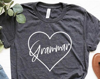 Grammatica-t-shirt, grammatica-shirt, shirt grammatica leraar, shirt leraar Engels, leraar Engels cadeaus voor leraar, grammatica cadeau, Engels major