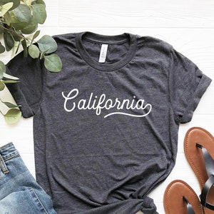 California shirt, State California Gift, California Lover Shirt, Californian T-Shirt, California Vibes, Beach, West Coast Girl T-shirts