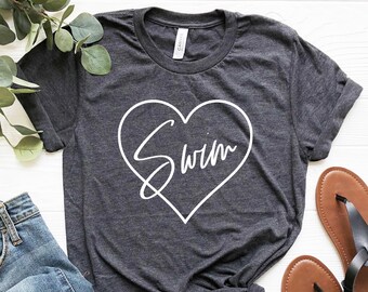 Swim shirt mom, swim shirt women, Swim Gift, Swimming Shirt, Swimming Gift, Swimmer Shirt, Swimmer Gift, Swim Team Shirt, Swim Coach Shirt