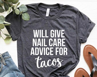 Nail Artist Shirt, Nail Tech Gifts, Nail Technician Gift, Funny Nail Tech Shirt, gifts for nail tech, Nail Care gift ideas nail Salon Shirt
