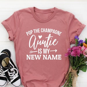 Auntie shirt, Auntie To Be Shirt, Auntie Gifts, Pregnancy Announcement to Sister, Gift for Sister, new auntie shirt, promoted to auntie Tee