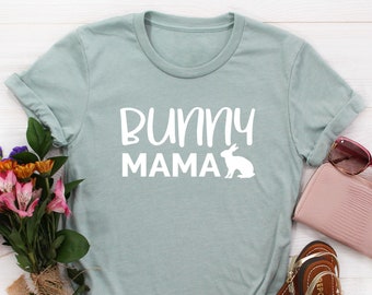 Bunny Mama Shirt, Bunny Mom, rabbit mom shirt, bunny Shirt, bunny shirts, rabbit gifts, rabbit lover gift, bunny owner gift, rabbit shirts