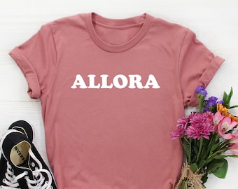 Allora Shirt, Italy Shirt for women, Italian Shirt, Italy Travel Gifts, Funny Italian Shirts Women, Italian Teacher Gift, Italy wedding gift