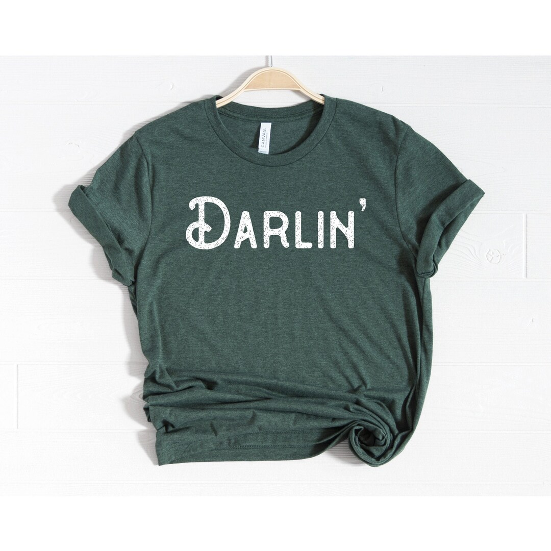 Vierde pijp Desillusie Darlin' Shirt Darlin Shirt Darling Shirt Southern Shirt - Etsy Nederland