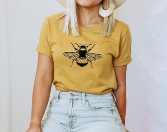 Bee shirt, Save The Bees Shirt, Nature shirt, Gardening shirt, Gardener gift, Bees T-shirt, Bumble bee, Honey Bee Gift, Bee lover, Bee gift