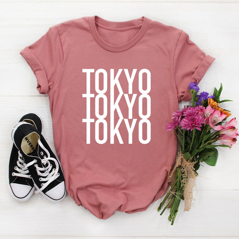 Tokyo Shirt, Tokyo City Shirt, Japan T-shirt, Tokyo Tee, Tokyo Lover Gift, Japan gifts, Travel, Japanese, Trip, Tokyo Love shirt for women image 1