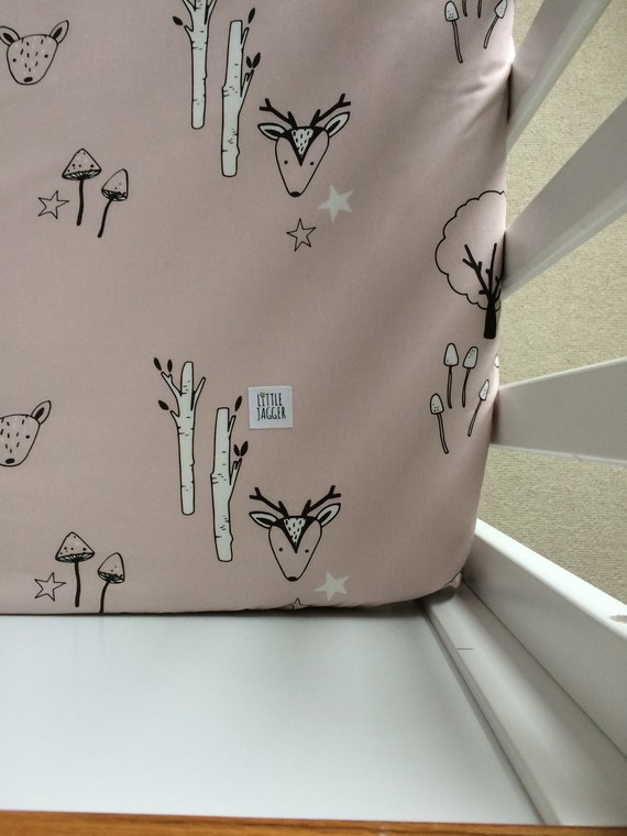 woodland cot bed sheets