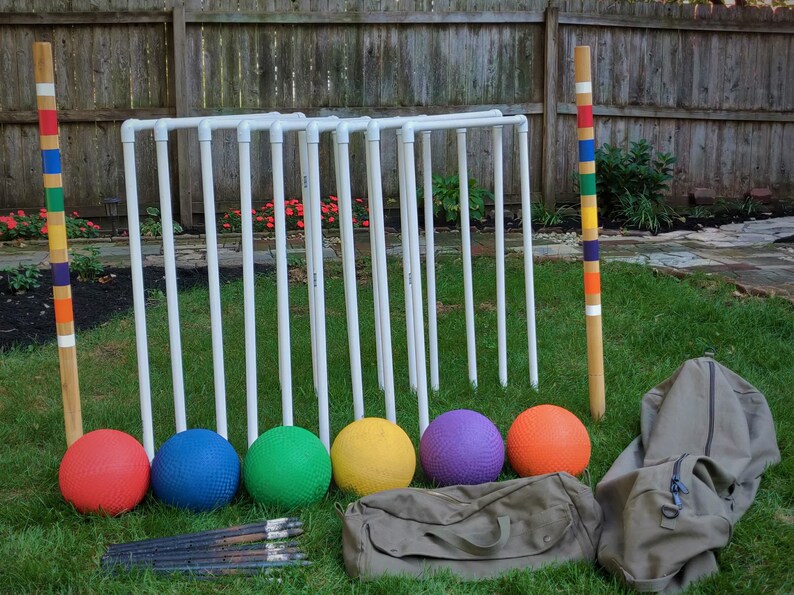 Kickroquet Giant Kick Croquet Etsy