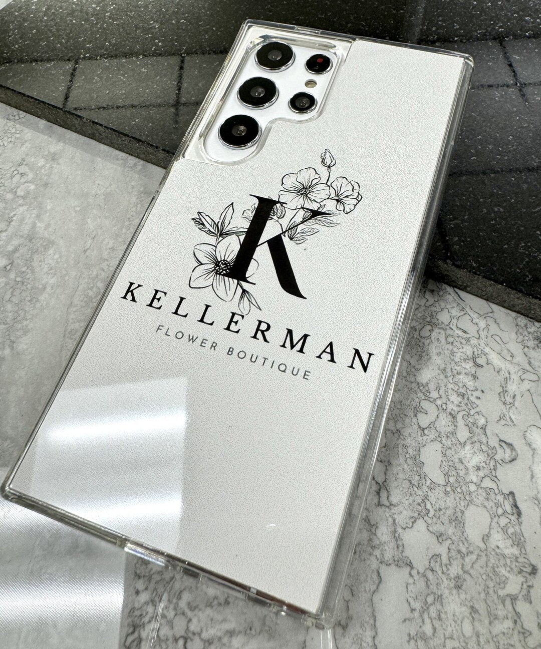 Custom Logo Phone Case: Personalized Design for Samsung Galaxy - Etsy