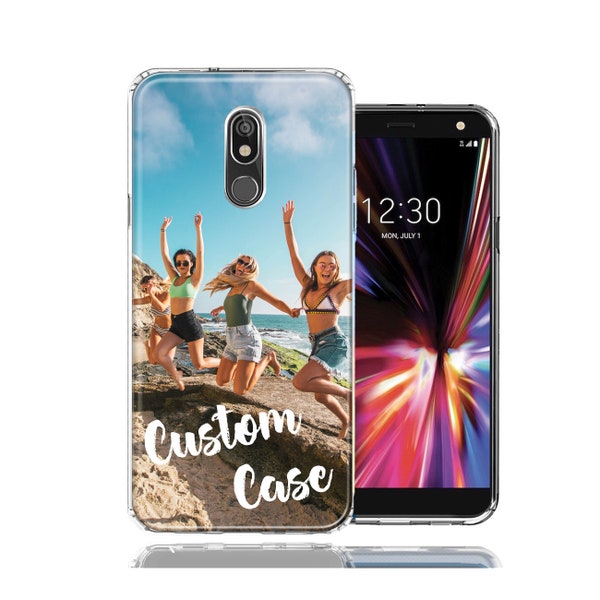 Personalized Custom Photo Case For LG Aristo 4 Plus / K30 (2019) Tribute Royal Case - Custom Image Picture Phone Case