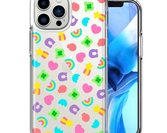 For Apple iPhone 13 Pro Max Cute Lucky Marshmallow Cereal Nostalgic Double Layer Phone Case Cover