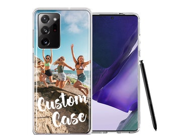 Personalized Phone Case for Galaxy Note 20 5G / Note 20 Ultra / Note 10 Plus / Note 10 - Custom Picture Image Photo Case Cover