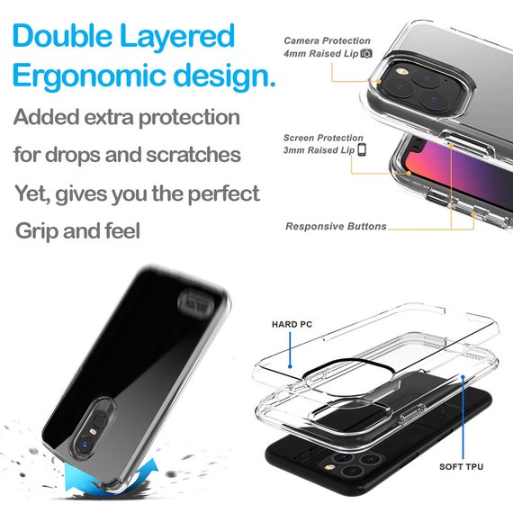 Ultra Thin TPU (Soft) Color Transparent Camera Protection Cover - iPhone 15  Pro Max 