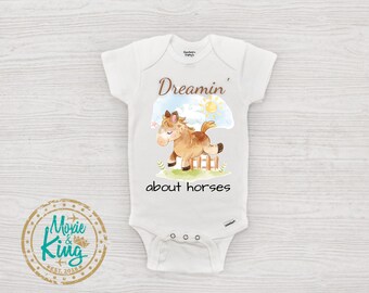 baby girl clothes with horses