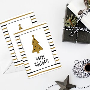 Happy Holidays Printable, Christmas Printable, DIY Wall Art, Christmas ...