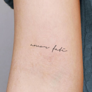 Amor Fati Temporäres Tattoo (3er Set)