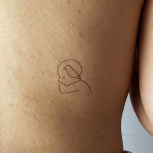 Featherhead Temporary Tattoo by EMBA (Set of 3)