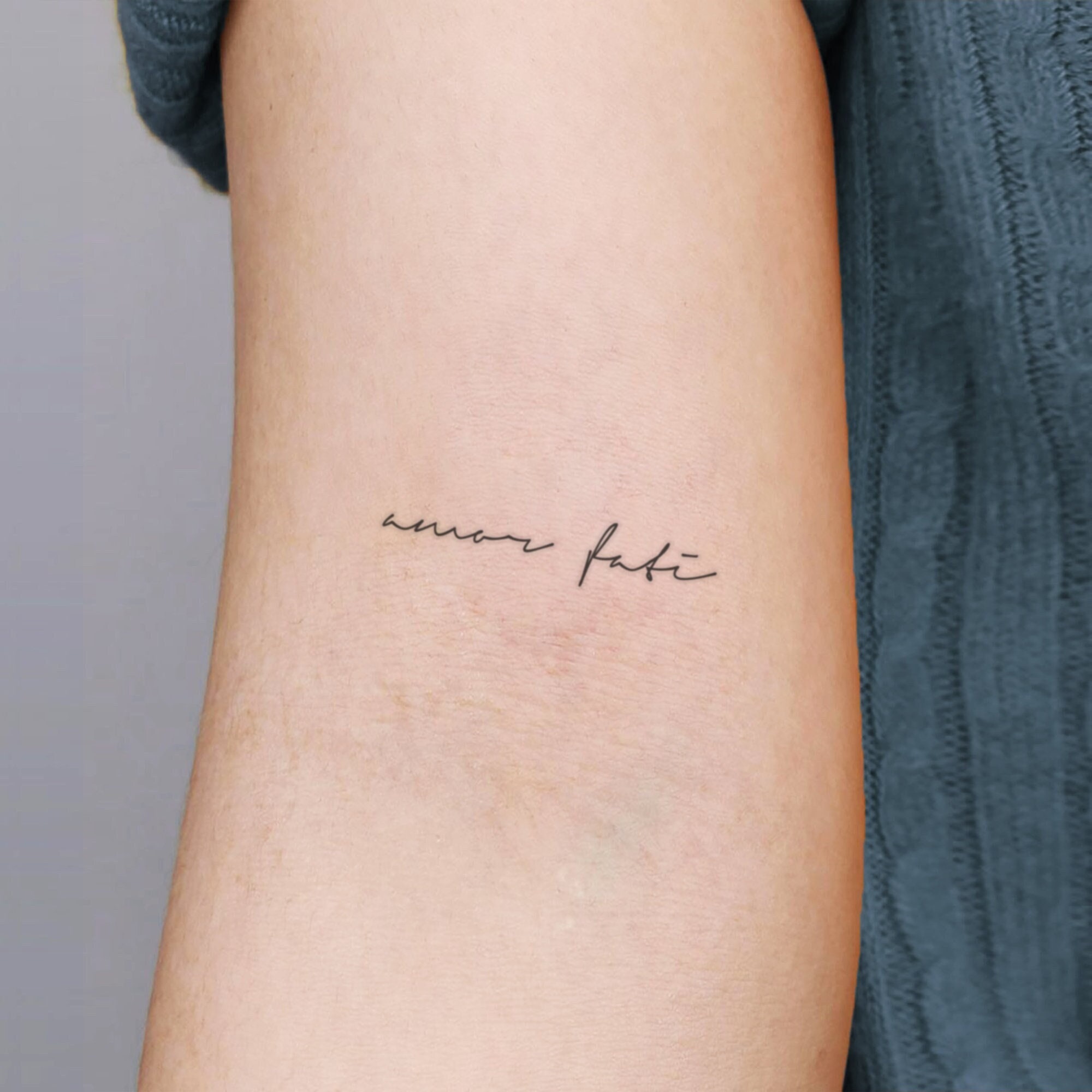 Buy Stay Wild Handwriting Temporary Tattoo Online in India - Etsy