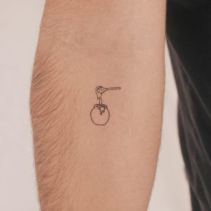 Honey Pot Temporary Tattoo (Set of 3)
