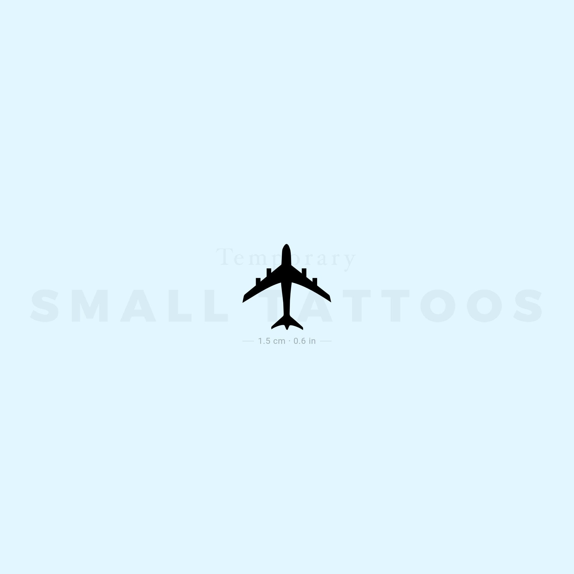 Airplane Tattoo - Etsy Airplane Tattoo - Etsy
